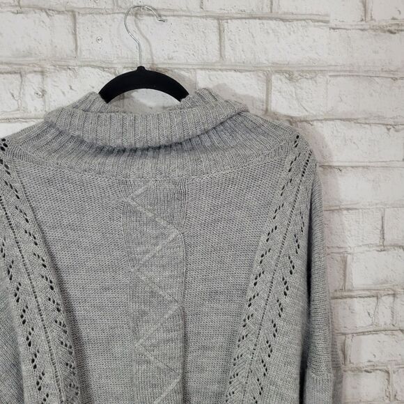 SHEIN gray turtleneck sweater - Picture 13 of 16